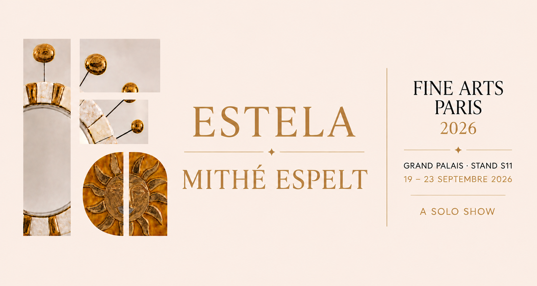 La Galerie Omagh présente ESTELA, une exposition monographique dédiée à l’œuvre de Mithé Espelt, à l’occasion de Fine Arts Paris 2026.